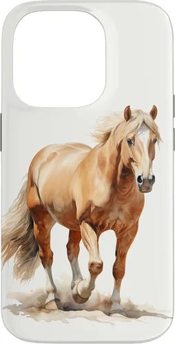 Vista 17 de Funda para iPhone 16 con diseño de caballo Palomino