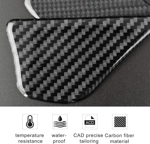 Vista 7 de Adhesivos de fibra de carbono para Mercedes Benz, accesorios para Mercedes Benz, accesorios para Mercedes Benz, W205, Clase C, C180, C200, C300
