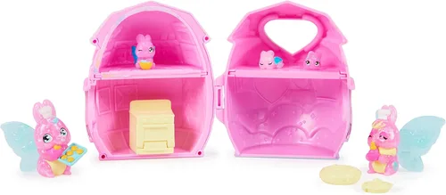 Vista 9 de Hatchimals CollEGGtibles, paquete familiar de juego en casa con 3 personajes y hasta 3 bebés sorpresa (el estilo puede variar), juguetes para niñas