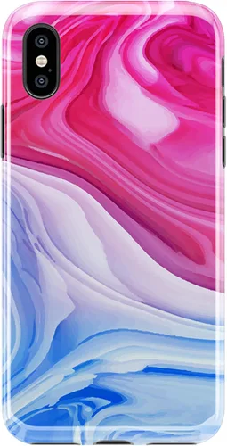 Vista 11 de Casely Funda para iPhone X/XS y I OOP Muestra mixta Diseño clásico ultra delgado