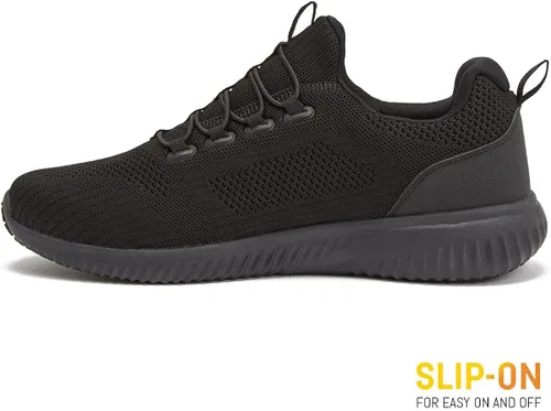 Vista 3 de Avia Anchor SR - Zapatos de malla antideslizantes resistentes al agua para hombre, para restaurante, trabajo y seguridad para hombre, mediano