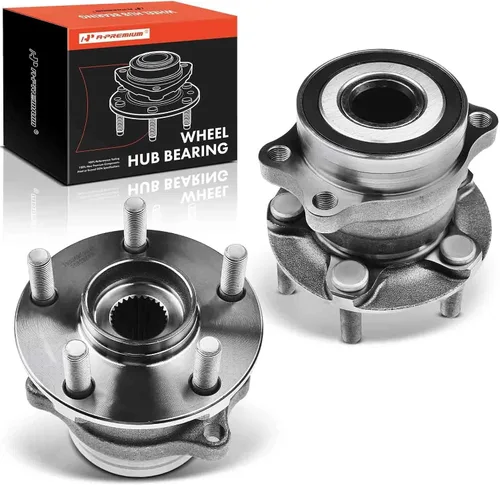 Vista 11 de Rodamiento de rueda trasera A-Premium y conjunto de cubo con 5 lengüetas Compatible con Subaru Forester 2014-2018, Impreza 2012-2021, Crosstrek