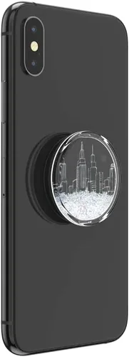 Vista 4 de PopSockets Agarre para teléfono con soporte expansible, Tidepool - City Scape