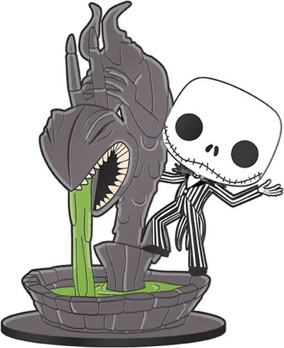 Vista 3 de Loungefly Funko Pop! The Nightmare Before Christmas - This is Halloween, Jack Skellington - Juego de 4 pines