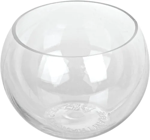 Vista 11 de Restaurantware Cuencos redondos de plástico de 2 onzas, 5 vasos de esfera desechables, reprocesables, no se rompe fácilmente, cuencos de plástico