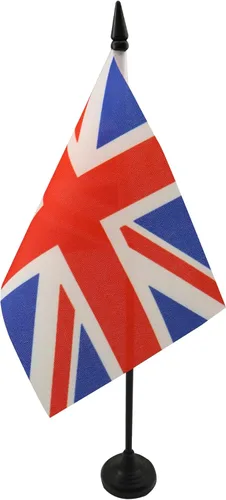 Vista 181 de AZ FLAG Aland Table Flag 4x6 in 100D Polyester Plastic Base Indoor use Finnish 15x10 cm desk flag stitched finish with reinforced edges with