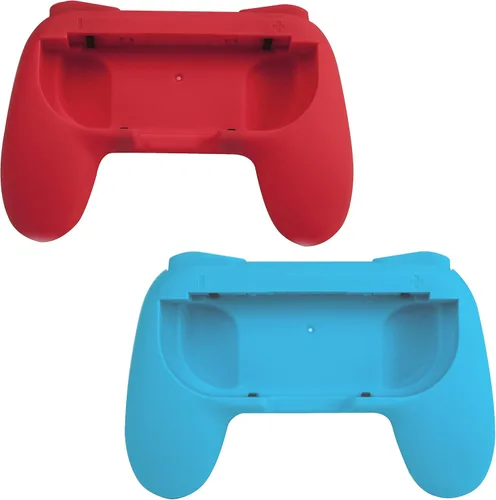 Vista 4 de Beastron Joy Con Grips compatible con Nintendo Switch kit de mango para Nintendo Game Switch Joy Con 4 unidades acabado mate