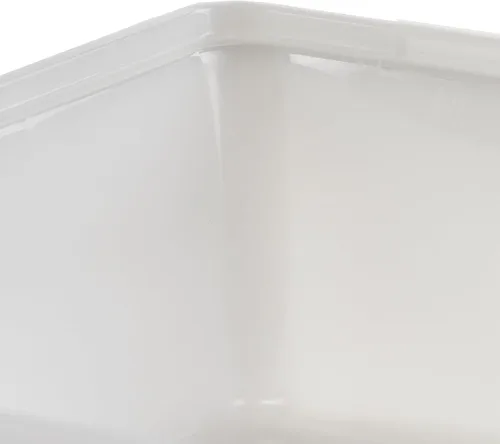 Vista 2 de Winco Caja de almacenamiento de alimentos comercial/totalizador para restaurante, 12 "x 18" x 3