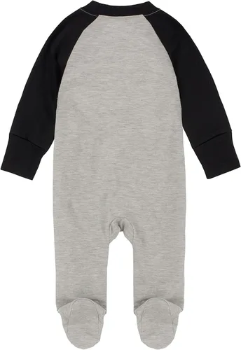 Vista 2 de Under Armour Enterizo para bebé niño, cierre con cremallera, logotipo y diseños impresos