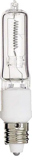 Vista 3 de Satco S3484 - Bombilla base T4 E11 (1/tarjeta, 120 V, 75 W, 2 unidades), transparente