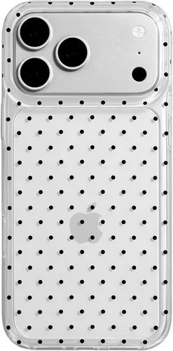 Vista 30 de inewateri Funda compatible con iPhone 11 con bonito diseño estético de lunares a la moda, fundas simples para TPU suave, funda de protección Negro