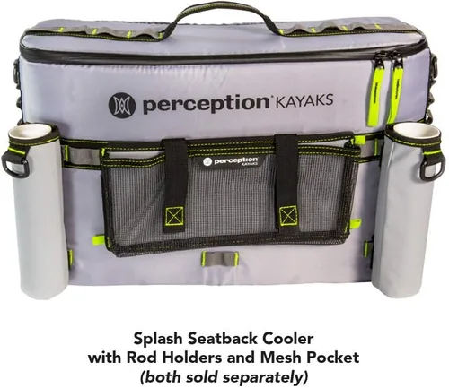 Vista 3 de Perception Splash - Enfriador de respaldo para kayaks con asientos estilo silla de césped