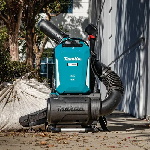 Vista 2 de Makita CBU02Z 40V max ConnectX Soplador de mochila sin escobillas, solo herramienta