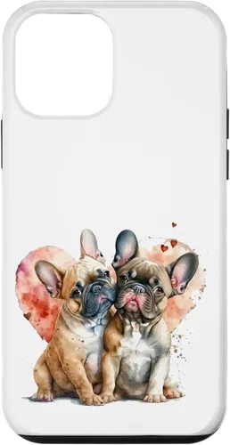Vista 16 de Carcasa para iPhone 17, diseño de perro francés, diseño de bulldog francés