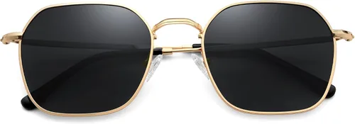 Vista 3 de Allarallvr Gafas de sol cuadradas retro polarizadas de moda para mujeres y hombres gafas de sol de moda AR81036