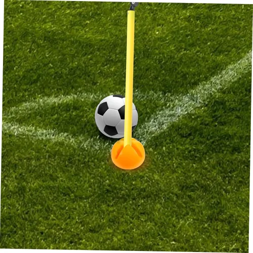 Vista 7 de BESPORTBLE 1 juego de bastones de agilidad de entrenamiento de fútbol, equipo de entrenamiento de fútbol para atletismo, regates y coordinación
