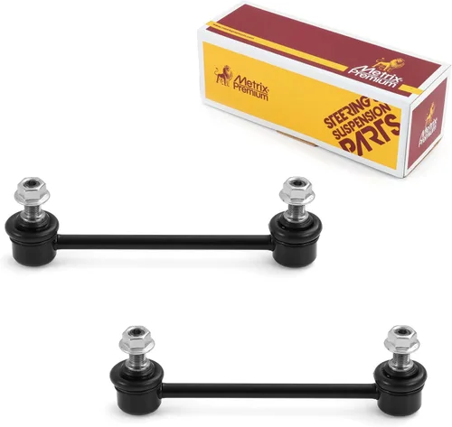 Vista 219 de Metrix Premium Piezas de Chasis - Kit de 2 piezas de Eslabón de Estabilización de Barra Antirrollio Delantera Compatible con 2006-2009 Mitsubishi