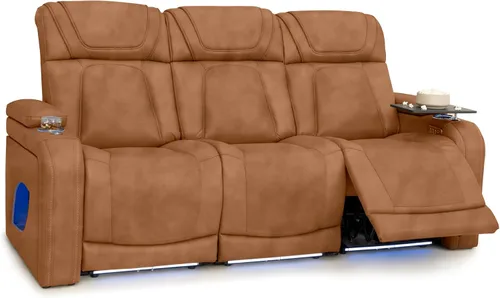 Vista 51 de Seatcraft Caliente Asiento de cine en casa Tabaco Sillón Individual