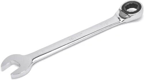Vista 14 de Titan 14613 Llave combinada de trinquete reversible de 1 pulgada, 12 puntos, 72 dientes