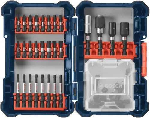 Vista 11 de Bosch DDMS20 Juego de sistema de caja personalizada con accionamiento de taladro resistente al impacto de 20 piezas