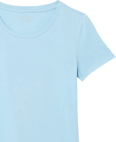 Vista 314 de Amazon Essentials Women's Regular-Fit Short-Sleeve Crewneck T-Shirt