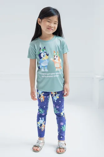 Vista 2 de Bluey Conjunto de camiseta y leggings de bingo para niñas pequeñas y grandes