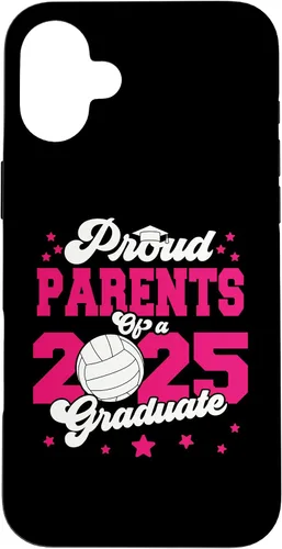 Vista 22 de iPhone 16 Parents of a 2025 Graduate Prom Graduation 25 VolleyBall Case