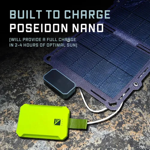 Vista 7 de Dark Energy Spectre - Panel solar plegable de 8 W Energía solar portátil carga dispositivos USB-C y USB-A Resistente a golpes e impactos