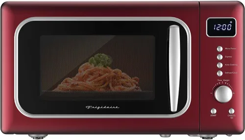 Vista 11 de FRIGIDAIRE EMW788RETRO - Microondas retro de 0.7 pies cúbicos, oro rosa