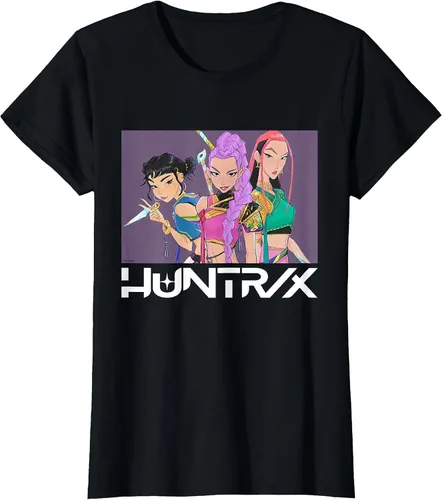 Vista 43 de KPop Demon Hunters HUNTR/X Camiseta Oficialmente Autorizada