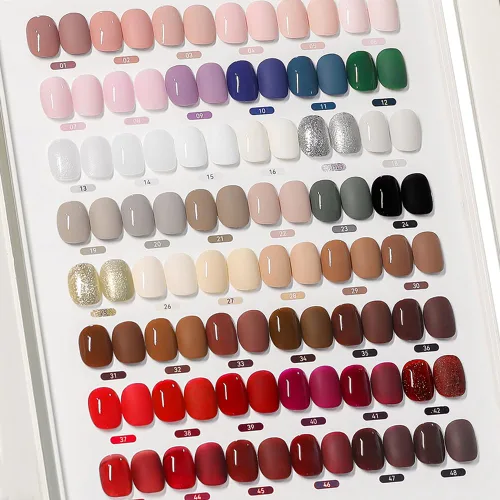 Vista 9 de Born Pretty Nude Pink - Juego de 23 esmaltes de uñas de gel, tonos de piel, marrón neutro Sueño viejo