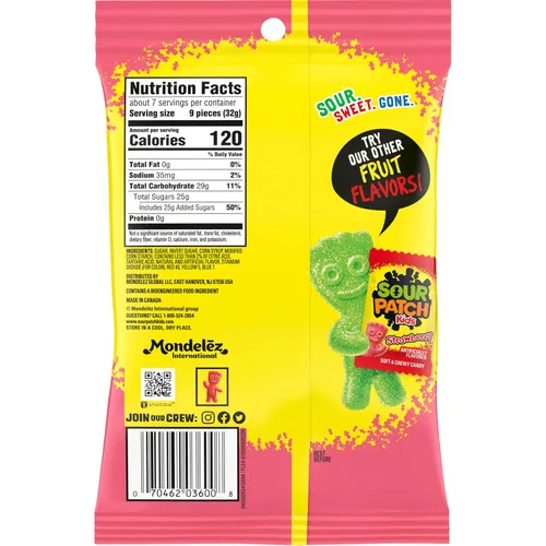 Vista 14 de Caramelos ácidos Sour Patch