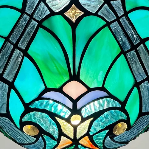 Vista 4 de Tiffany - Pantalla de lámpara de 7 pulgadas para candelabros