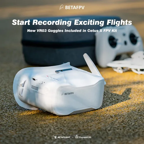 Vista 6 de BETAFPV Cetus X FPV Kit Betaflight FC DVR Función de Grabación Listo
