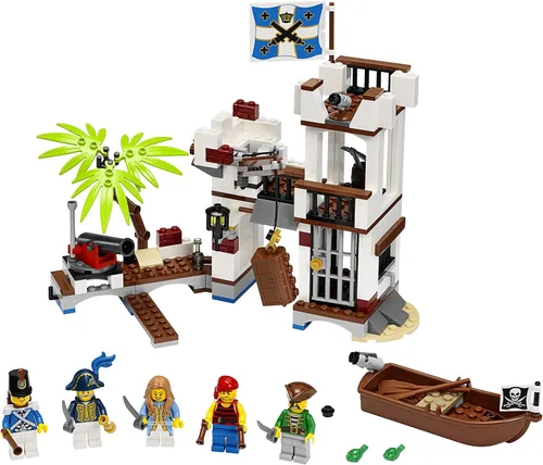 Vista 4 de Fuerte de Soldados Piratas LEGO 70412