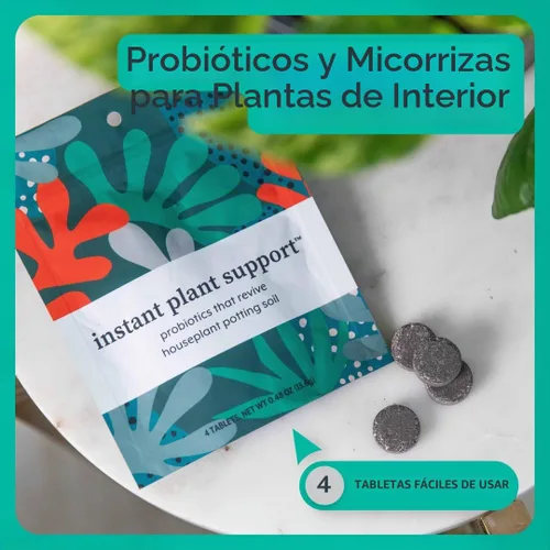 Vista 2 de Soporte instantáneo para plantas Probióticos de suelo y micorrizas para plantas de interior y jardines de interior Sin olor - Sin polvo - Sin