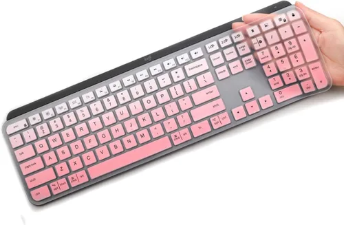 Vista 10 de Funda para teclado Logitech MX Keys S/MX Keys S Combo Teclado inalámbrico /Logitech MX Keys Teclado inalámbrico avanzado/Teclado Logitech Craft Negro