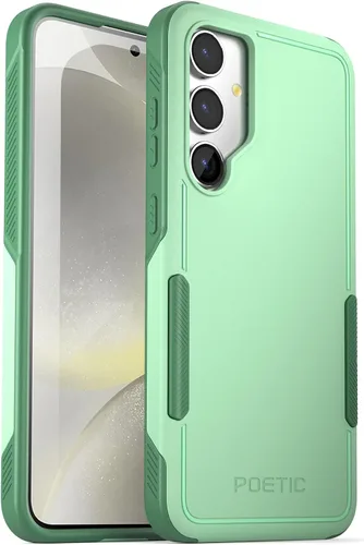 Vista 12 de Poetic Funda protectora para Galaxy S24 Plus de 6.7 pulgadas, de doble capa, delgada, a prueba de golpes, color negro