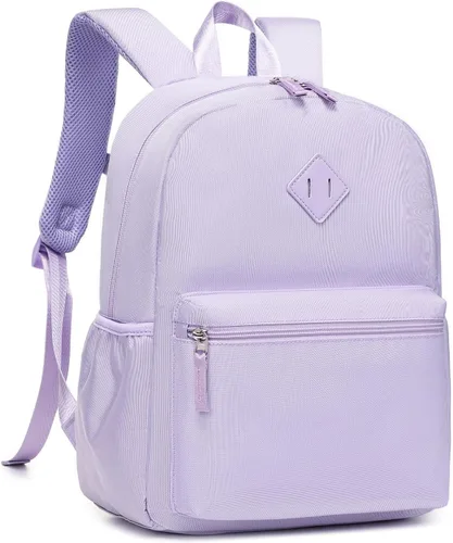 Vista 13 de Mochila Abshoo para niños y niñas, mochila escolar para niños pequeños, Negro