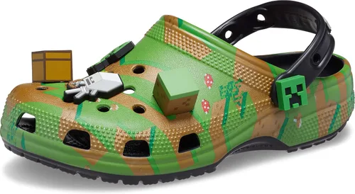 Vista 7 de Crocs Zuecos clásicos de Minecraft unisex para adultos
