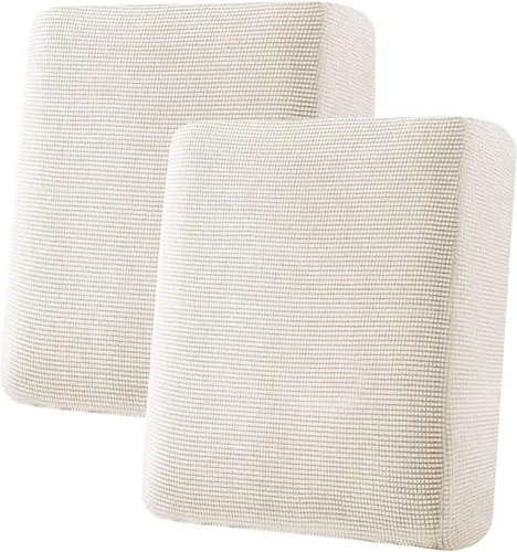 Vista 336 de H.VERSAILTEX Fundas de Cojín de Asiento Individuales Super Elásticas Fundas de Sofá Fundas de Cojín de Sofá Fundas Deslizables Juegos Tela de Sarga
