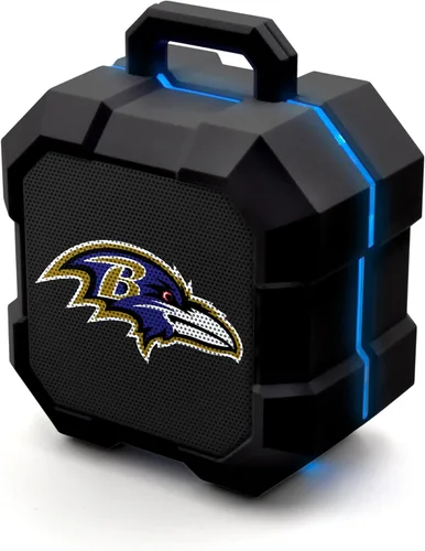 Vista 19 de SOAR NFL Shockbox - Altavoz Bluetooth inalámbrico LED, resistente al agua, IPX4, 5.0 Bluetooth con más de 5 horas de tiempo de reproducción, pequeño