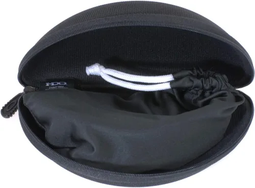 Vista 7 de Oakley Funda para gafas de sol suave y mediana que se adapta a la mayoría de los marcos, Negro