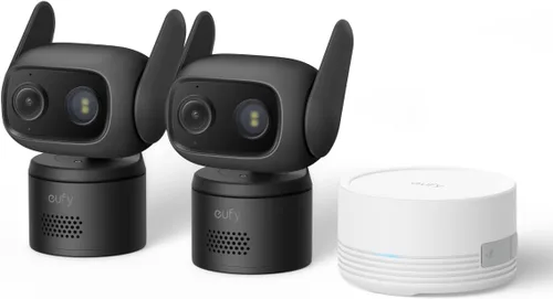Vista 15 de eufy Security Cámara interior/exterior C31 (paquete de 2), IP66, sin Negro