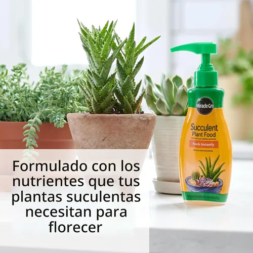 Vista 5 de Miracle-Gro Fertilizante para plantas suculentas, 8 oz