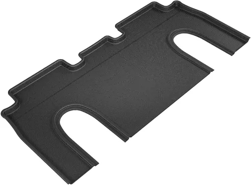 Vista 11 de 3D MAXpider Alfombrilla Kagu de ajuste personalizado (negro) compatible con Tesla Model X no plegable de 6 asientos 2016-2021 - Juego completo