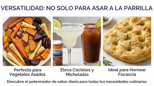 Vista 4 de Celusal Sal Parrillera / Sal Barbacoa Argentina 2.2 lbs