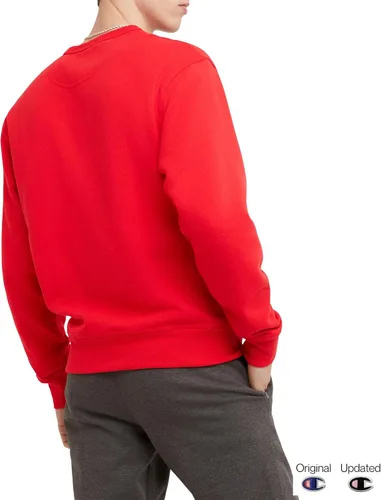 Vista 122 de Champion Sudadera de forro polar de peso medio con cuello redondo para hombre (regular o grande y alto)