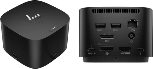 Vista 8 de HP USB-C Dock 100W G5, estación de acoplamiento 9 en 1, hasta 3 pantallas