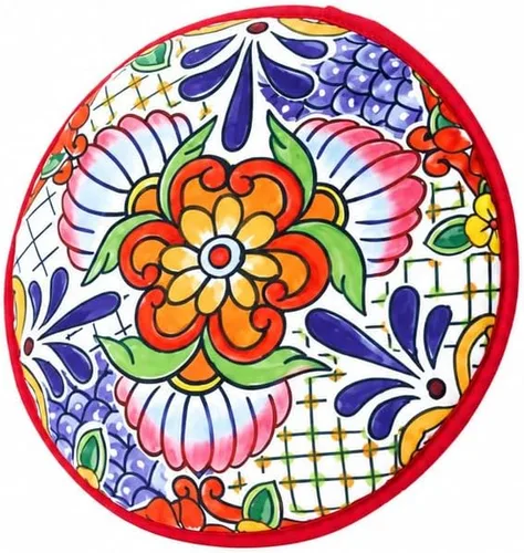 Vista 6 de Prepara Talavera - Calentador de tortillas, color azul, para microondas